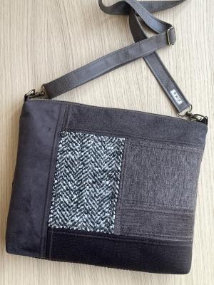 Preview: "Flickenwerk IV/6" - DUNKELBRAUN